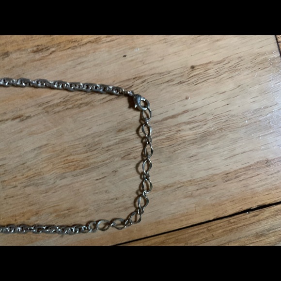 Blue stone necklace - Picture 6 of 8